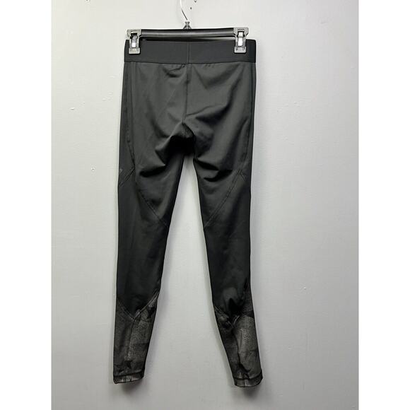 Adidas USA Volleyball Womens‎ Small Leggings Black Gray Stretch NEW - Picture 2 of 10